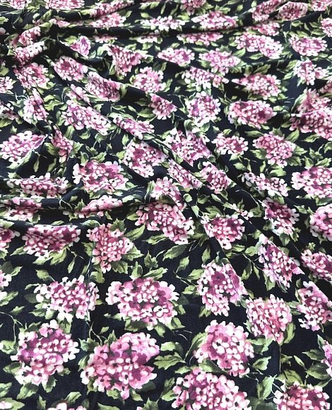 Трикотаж цветочный (остатки)